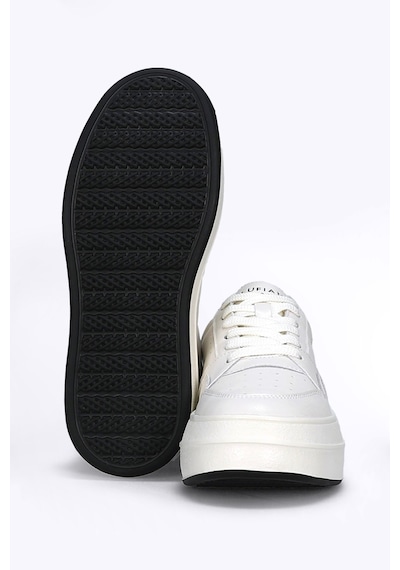 Lufian 122230040 Vanessa Kadın Hakiki Deri Klasik Sneaker Beyaz Beyaz