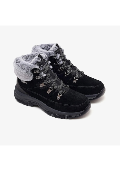 Skechers Trego-snow Worries Kadın Bot 167882-blk siyah