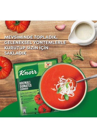 Knorr Kremalı Domates Çorbası 69 Gr X 6 Adet