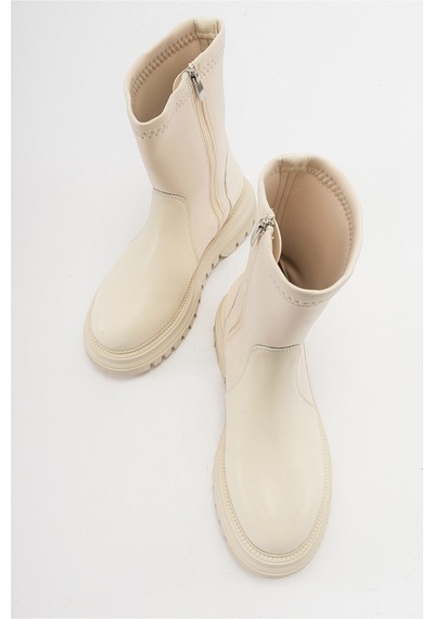 Luvishoes Alias Bej Scuba Kadın Bot Bej