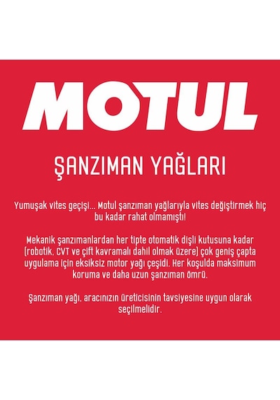 Motul Motyl Gear 75W-85 Technosynthese Şanzıman Yağı 6 x 1 L