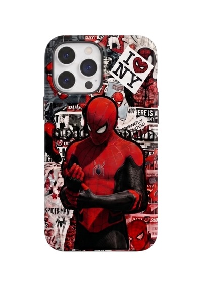 Apple iPhone Uyumlu 16 Pro Max Spider Çift Katmanlı Essential Tough Telefon Kılıfı