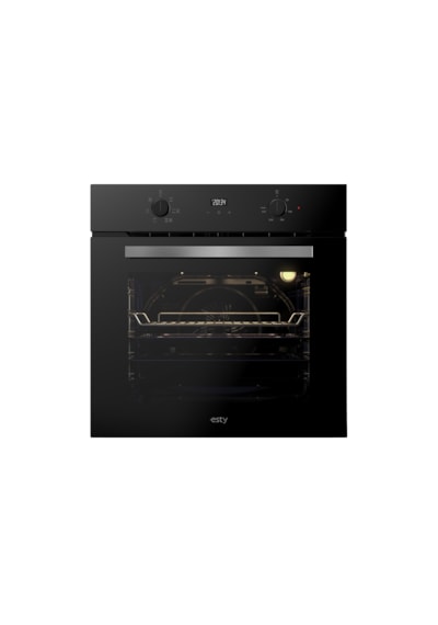Esty 3481 Safir Plus Touch - ACO5700E6B05 - AURA Max AEF6603B013'lü Ankastre Set Siyah