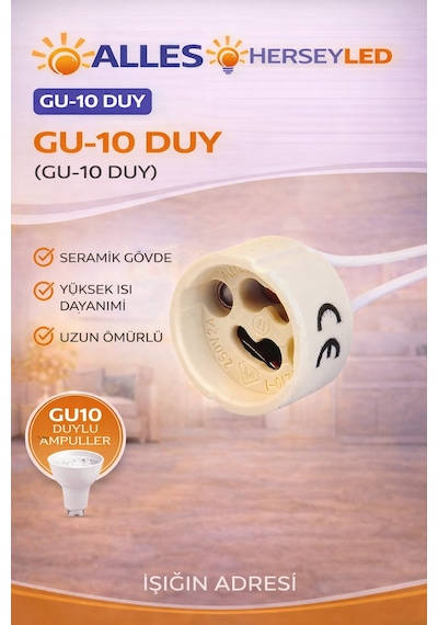 Alles Gu-10 Duy Gri - Beyaz