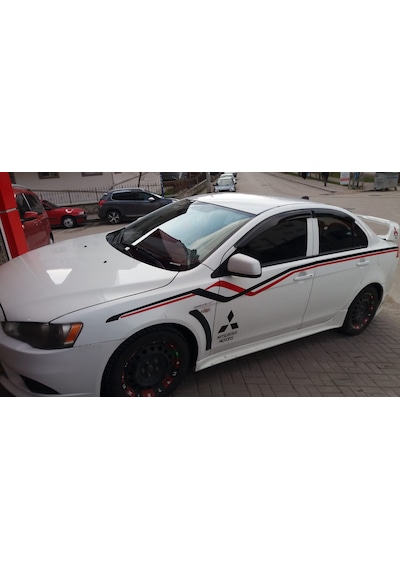 Mitsubishi Lancer Mügen Cam Rüzgarlığı 2008-2015 Arası 4 Lü Set N11.24559