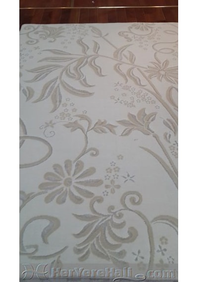 Eko Halı Jasmine Ds002 Saf Yün Salon Halısı 160X230 Cm