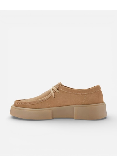 Clarks Torview Dark Sand Suede Erkek Bej Günlük Ayakkabı 26183437 Bej