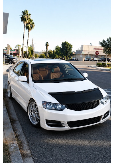 Honda Civic 13 Fb7 / Fk2 2012 2016 Ön Kaput Koruma Maskesi Siyah Deri Taş Çarpma Ve Güneş Koruma