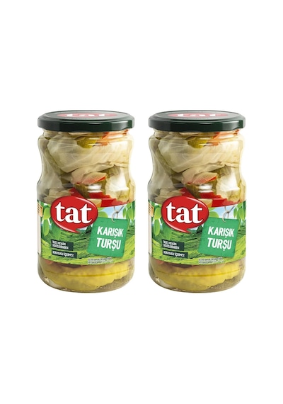 Tat Karışık Turşu 650 Gr Cam X 2 Adet