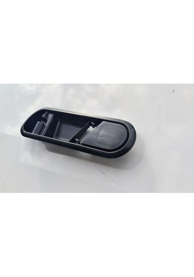 Blg Seat İbiza Sol Arka Kapı İç Açma Kolu Çerçevesi 2002-2008 Siyah / Abs Plastik / Parça Kodu: 6l4839113