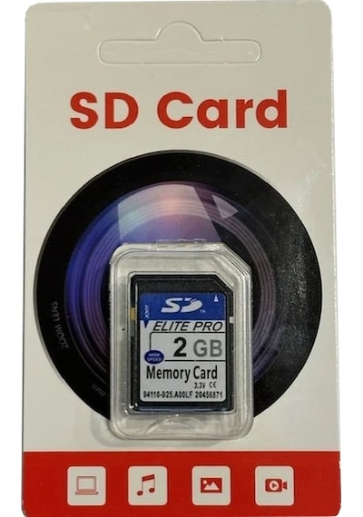 2 Gb Sd Hafıza Kartı Fotograf Makinaları İçin 2 Gb Elite Pro Sd Hafıza Kartı