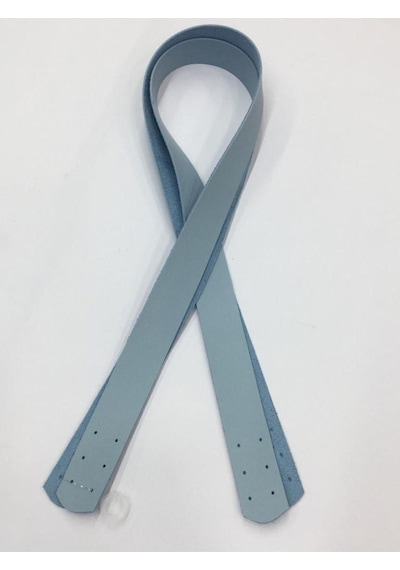Karantuhafiye Dikmeli Spor Sap / Çanta Sapı / Deri Dikmeli Sap 70 Cm Mavi MAvi