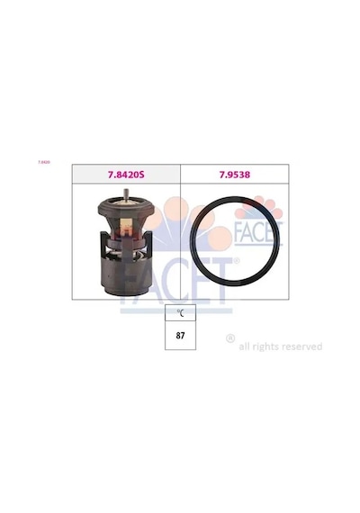 Vw Polo Classic Termostat 1.6 1998-2002 Aee Alm Facet 78420