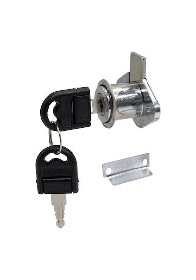 Fivestar Fck004 Katlanır Anahtarlı Oval Çekmece Kilidi 22 Mm