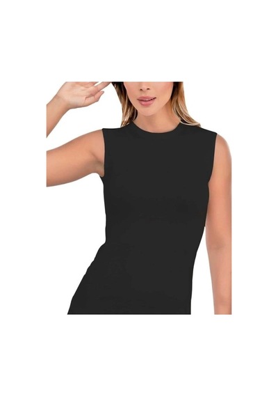 Epilons Zenvial Imer 1263 Kolsuz Sıfır Yaka T-shirt Zenviall2 Siyah