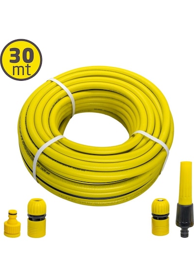 6359 Garden Kit 1/2" 12.5mm Pvc Bahçe Hortumu 30 Mt