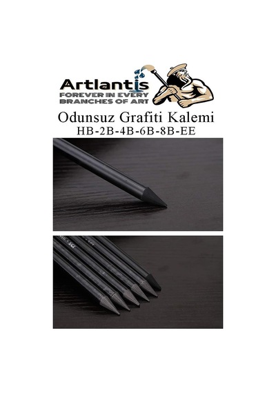 Odunsuz Grafiti Kalemi 6 Lı 1 Paket Odunsuz Kömür Kalemi Füzen Kalemi Çizim Kalemi Eskiz Ve Karakalem Kalemi