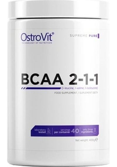 Ostrovit Supreme Pure Bcaa 400 Gr 2-1-1