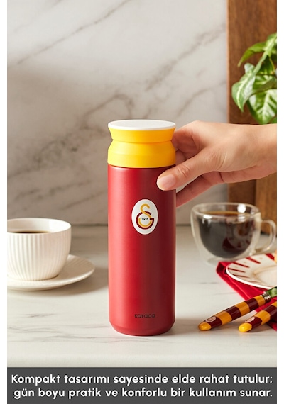 Karaca X Galatasaray Lisanslı Logo Termos 500 Ml Kırmızı