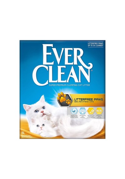 Litterfree Paws Esanslı Kedi Kumu Tozsuz Formül 6 Lt