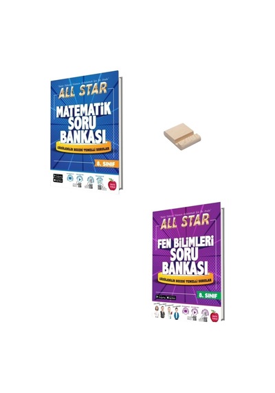 Lgs 8. Sınıf All Star Matematik Ve Fen Bilimleri Soru Bankası
