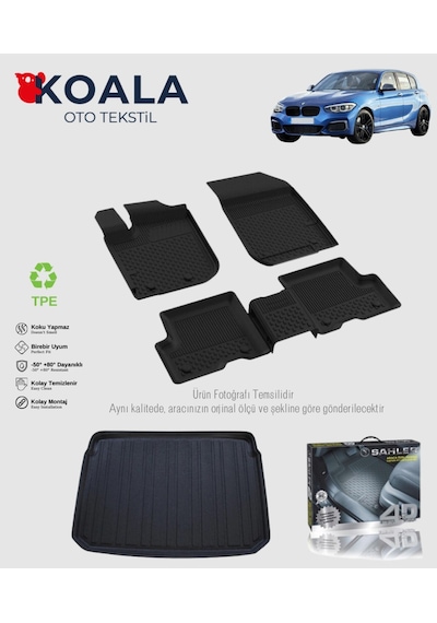 Bmw 1 Serisi F20 2011-2018 Sahler Paspas + Bagaj Havuz Seti