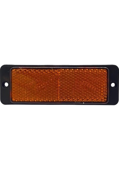 Dikdörtgen Reflektör Sarı Delikli 101 35 Mm