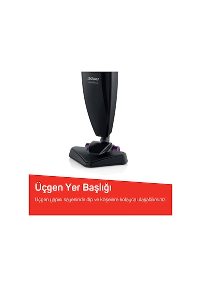 Arzum AR4075 Pronto Lux 2‘si 1 Arada 800 W 1.5 LT Toz Hazneli Dikey Elektrikli Süpürge