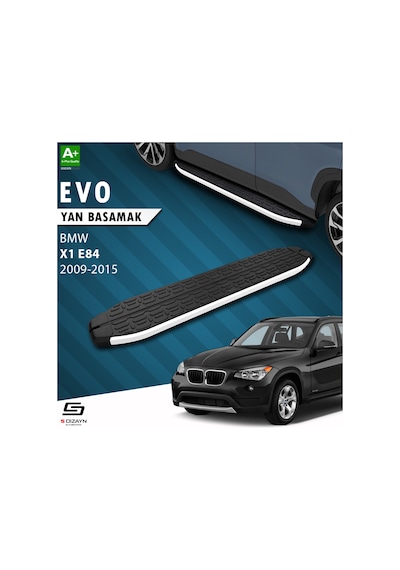 S-dizayn Bmw X1 E84 Evo Aluminyum Yan Basamak 183 Cm 2009-2015