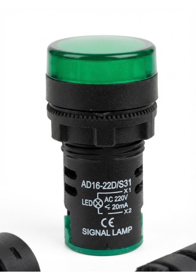 Maasco Gd16-22ds Indicator Lights 220v Plastic Pilot Lamp