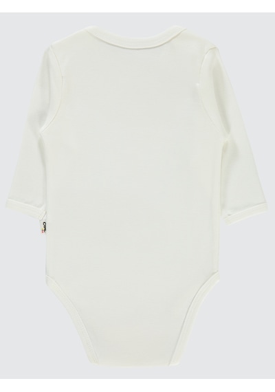 Civil Baby Bebek 3'lü Çıtçıtlı Badi 12-36 Ay Beyaz