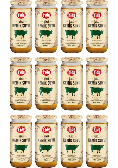 Fide İlikli Kemik Suyu 12 x 480 ML