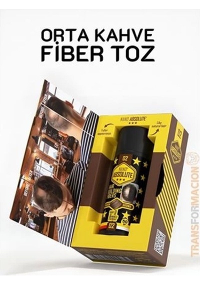 Saç Dolgunlaştırıcı Fiber Topik Toz Orta Ton Kahverengi 721497