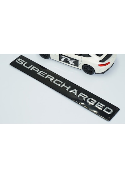 Dk Tuning Supercharged Bagaj Siyah Logo Arma Range Rover İle Uyum