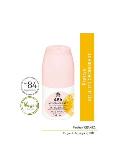 Yves Rocher Papatya Özlü Kadın Roll-On Deodorant 50 ML