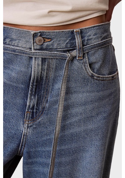 Calvin Klein Bayan Kot Pantolon Lv047e752g 3ns Mavi Mavi
