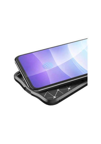 Vivo V21 Kılıf Tchs Niss Silikon Kapak - Kırmızı Kirmizi