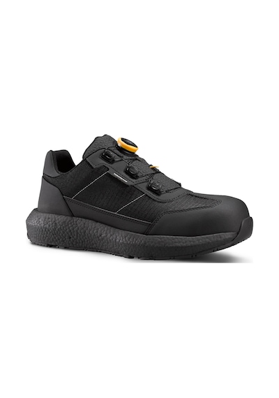 Toworkfor Zero All Black Fast Fit S3s Sr Esd Kompozit Burun İş Ayakkabısı Siyah