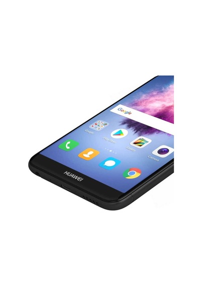Huawei P Smart Davin 5D Cam Ekran Koruyucu Siyah