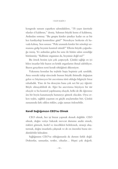Kendi Sağlığının Ceo Su Ol: Hastalıkları Değil Sağlığınızı Yönetin