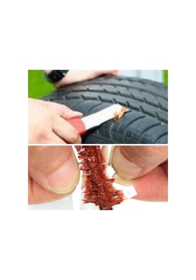 10 Adet Yedek Tamir Fitili Araç Motosiklet Araba Lastik Tamir Fitili Lastik Onarım Için Yedek Fitil