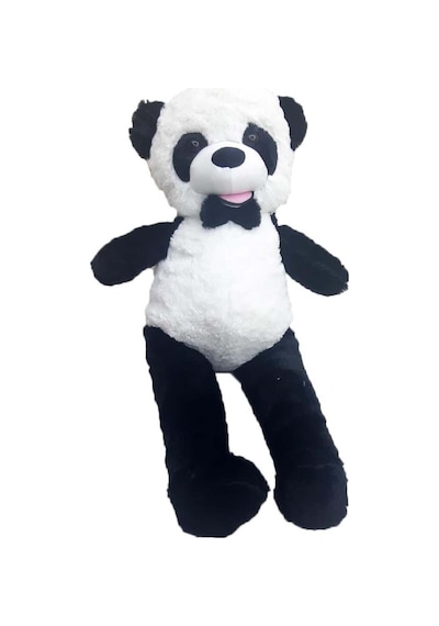 Sevimli Panda Peluş Oyuncak Uyku Arkadaşı Hediyelik Oyuncak Büyük Boy 75 Cm Beyaz