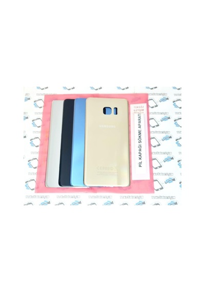 Samsung Galaxy Uyumlu Note 7 Fan Edition Pil Batarya Kapağı (Cam) (286471774)