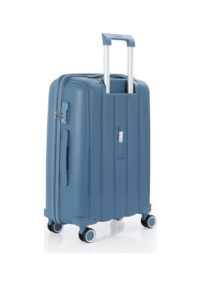 Mçs V305 Üçlü Polipropilen Valiz Seti Sky Blue Sky Blue