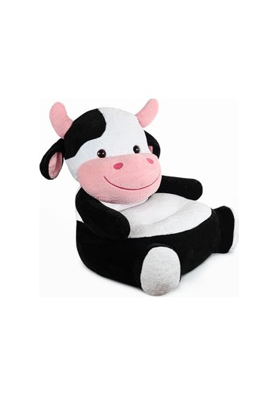 Özgüner Oyuncak Pelüş Oturma Koltuğu,çocuk Koltuğu,bebek Oturağı,puf,pelüş Puf,bebek Pufu İnek Abanoz
