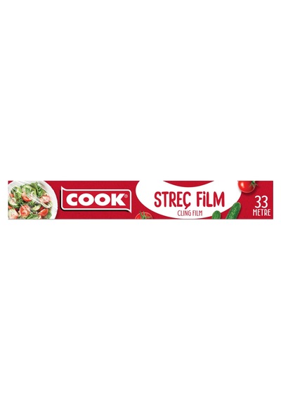 Cook Streç Film 33 M - 8 Adet Tarı