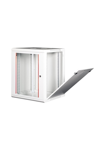 Lande - 15u 19" Duvar Tipi Rack Kabinet Genişlik: 600 Mm Derinlik: 600 Mm Açık Gri