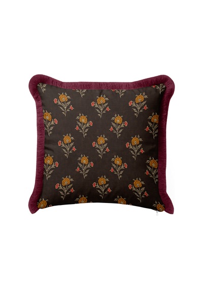 Çiçek Vintage Floral Saçaklı Yastık Kılıfı - Botanik Bohem Kahverengi Bordo Püsküllü Kırlent Kılıfı Sessiz Vadi Lime Çiçek Vintage Floral Saçaklı Yastık Kılıfı - Botanik Bohem Kahverengi Bordo Püsküllü Kırlent Kılıfı Sessiz Vadi Lime