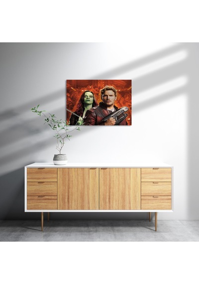 Cakasepetim Guardians Of The Galaxy Vol 2 Peter Quill Star Lord Ahşap Mdf Tablo