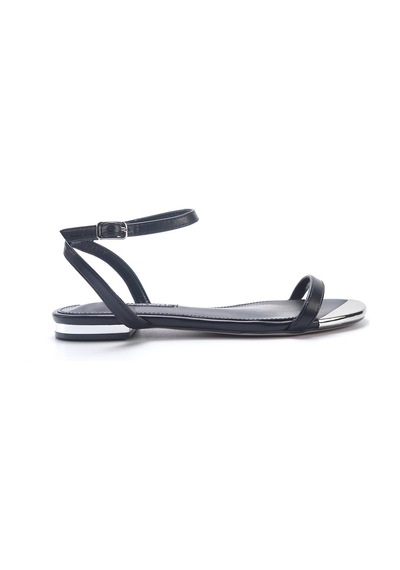 Nine West Maolaıne 5fx Siyah Kadın Düz Sandalet 000000000101928972 Siyah